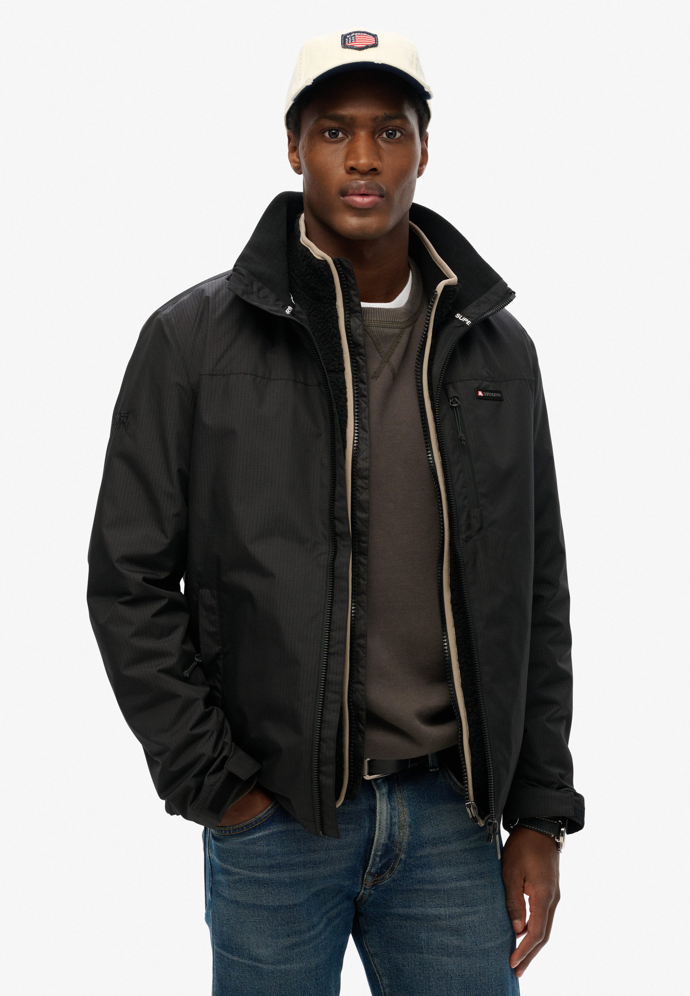 Outdoorjacke NON HOOD LOGO WINDBREAKER