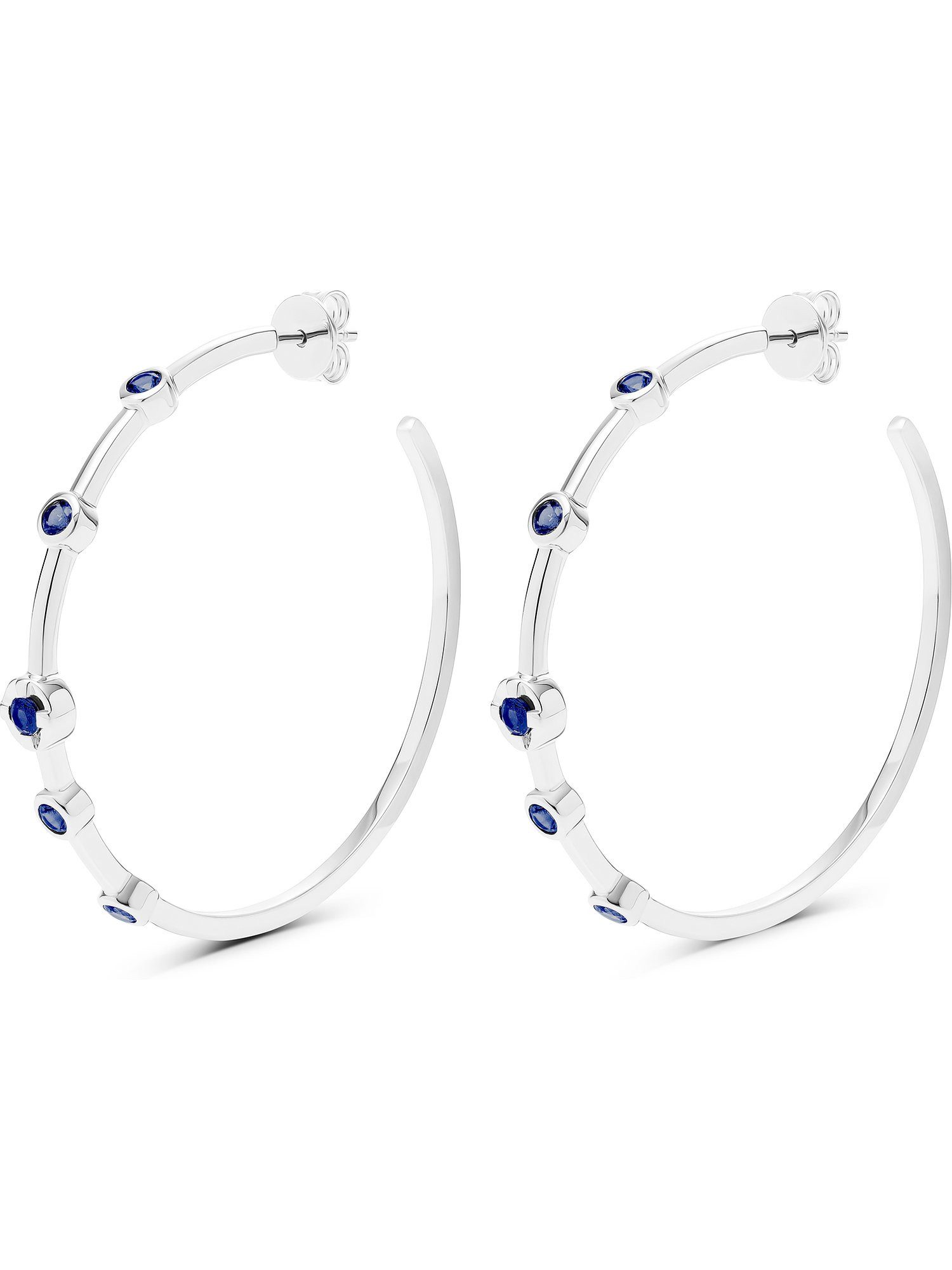 JETTE Paar Creolen (Paar), SPARKLING