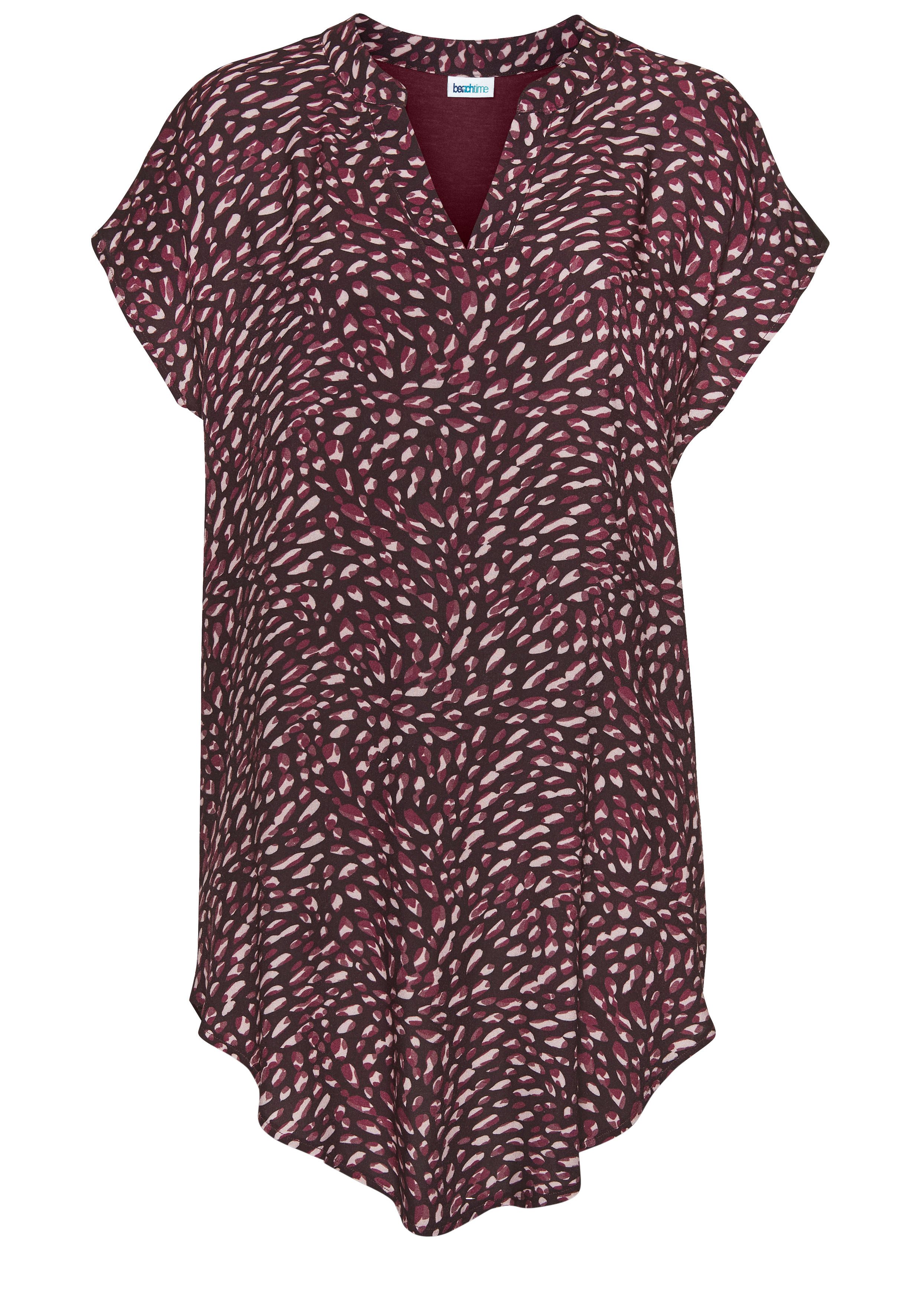 Beachtime Longshirt aus Materialmix günstig online kaufen