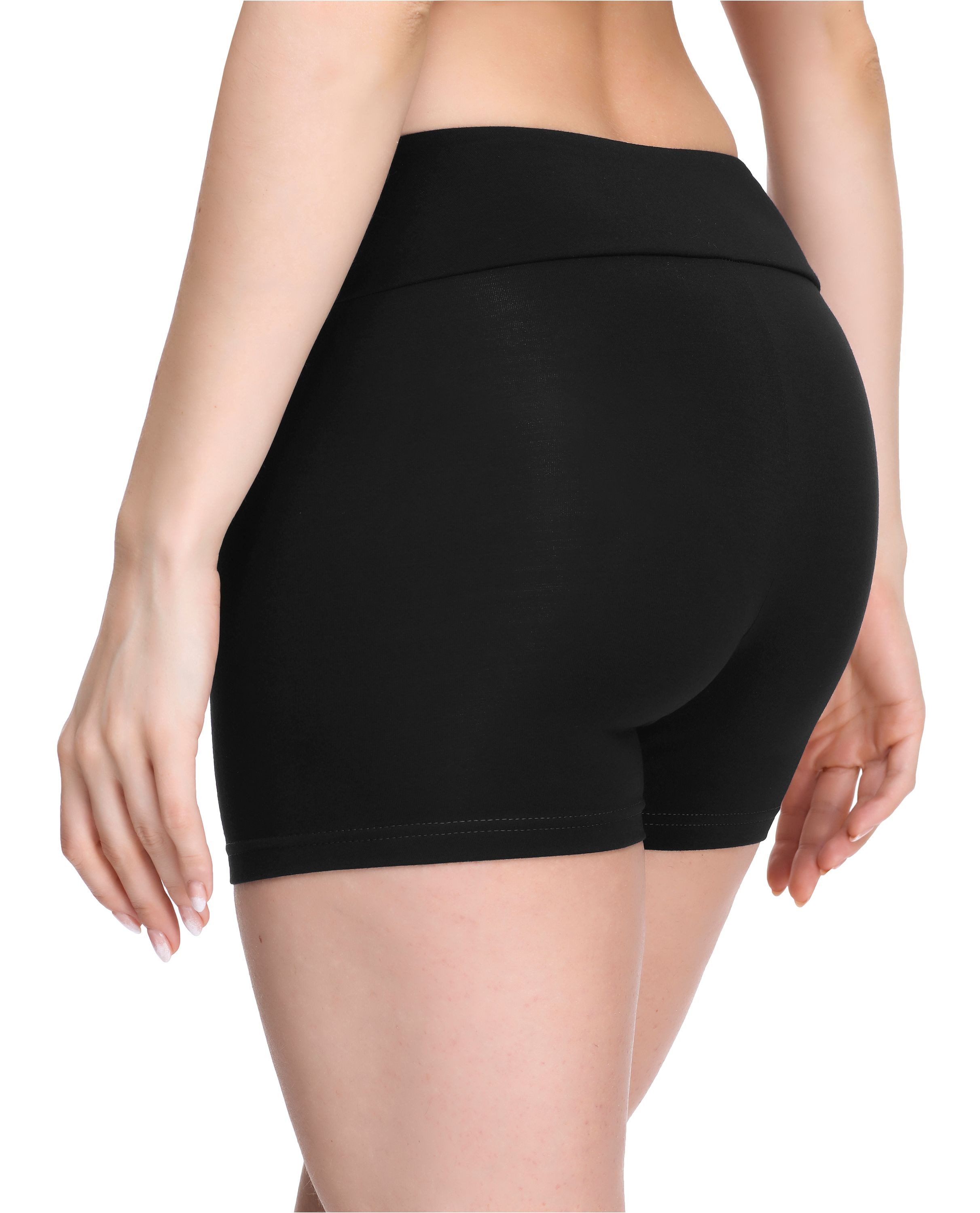 Merry Style Leggings Damen Shorts Radlerhose Unterhose Hotpants Boxershorts MS10-284 (1-tlg) elastischer Bund – Bild 2 von 5