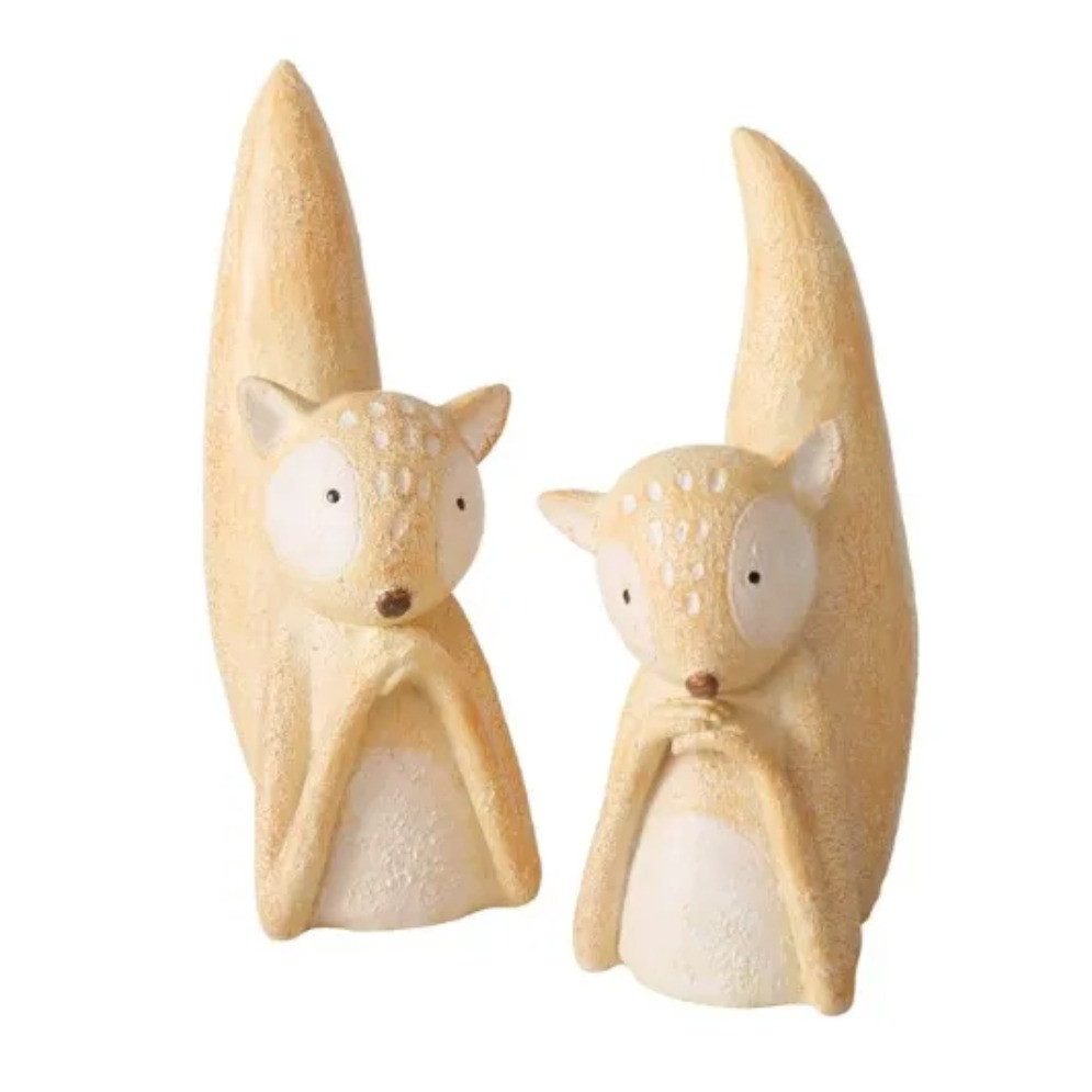 BOLTZE GRUPPE GmbH Dekofigur Eichhörnchen 2er Set H13cm braun Boltze