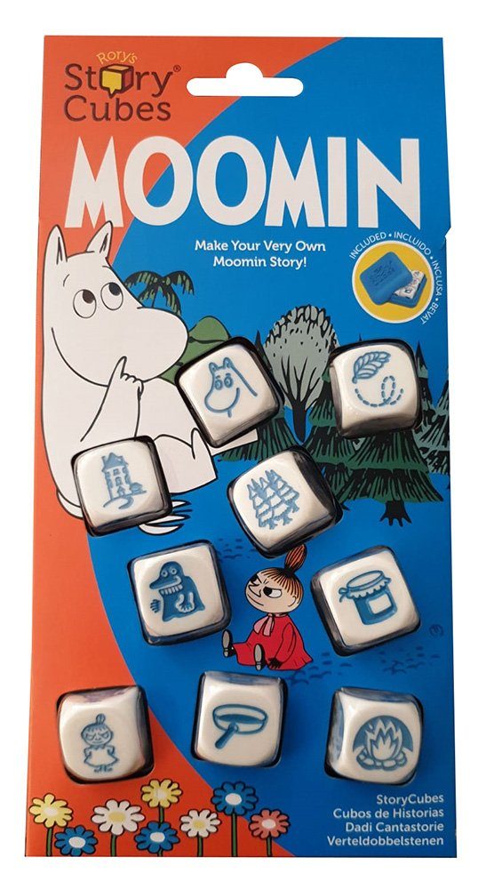 Rory 's Story Cubes MOOMIN Spiel, Kinderspiel Rory´s Moomins "Geschichten" würfeln