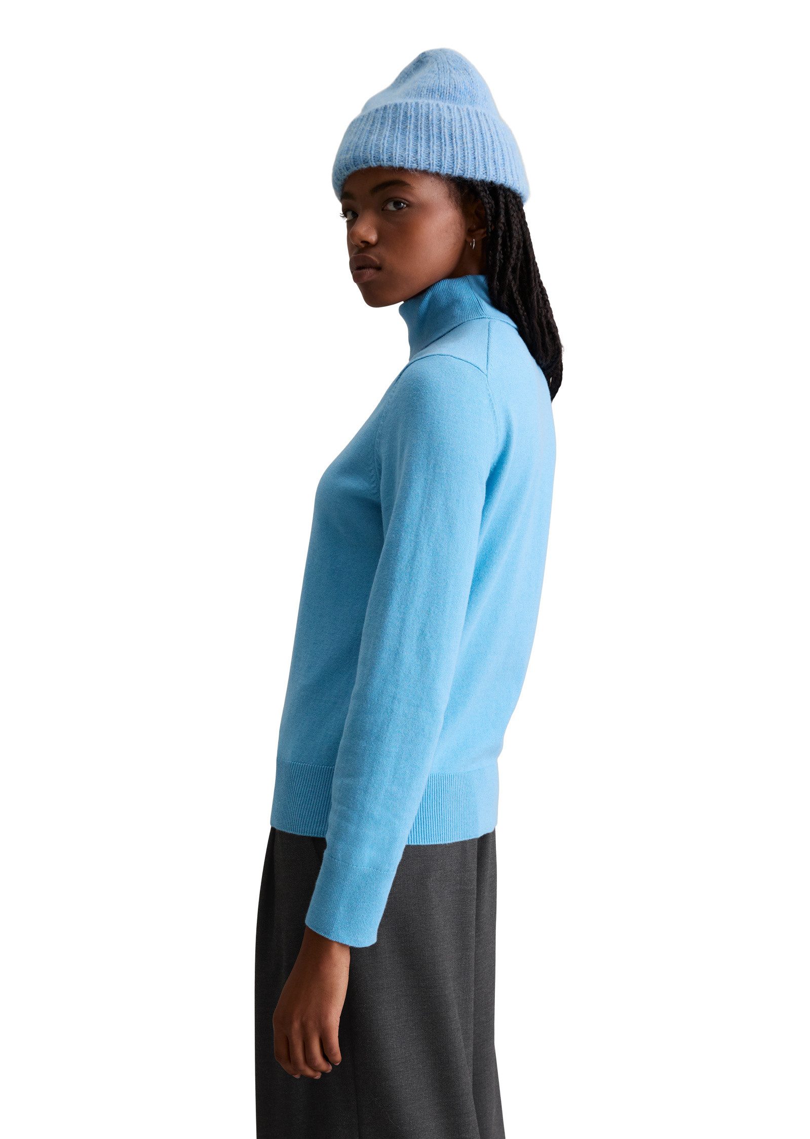 Marc OPolo DENIM Strickpullover "aus Soft Cotton Stretch" günstig online kaufen