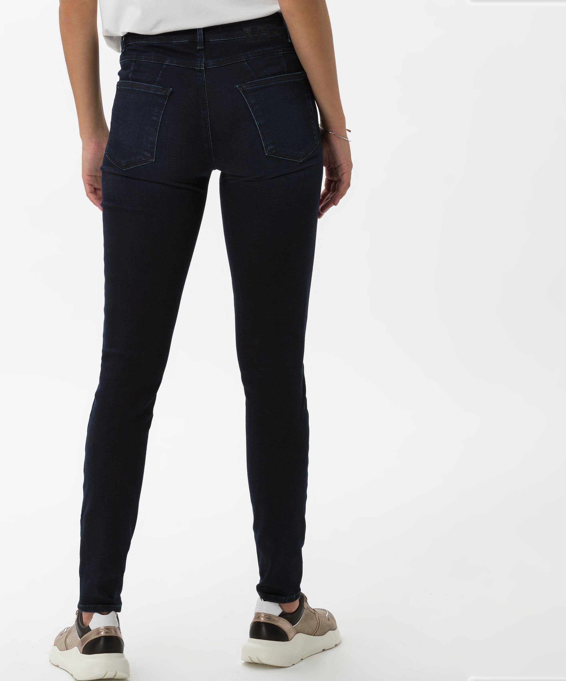 black used blue mit Skinny-fit-Jeans Push up-Effekt Brax Five-Pocket-Röhrenjeans