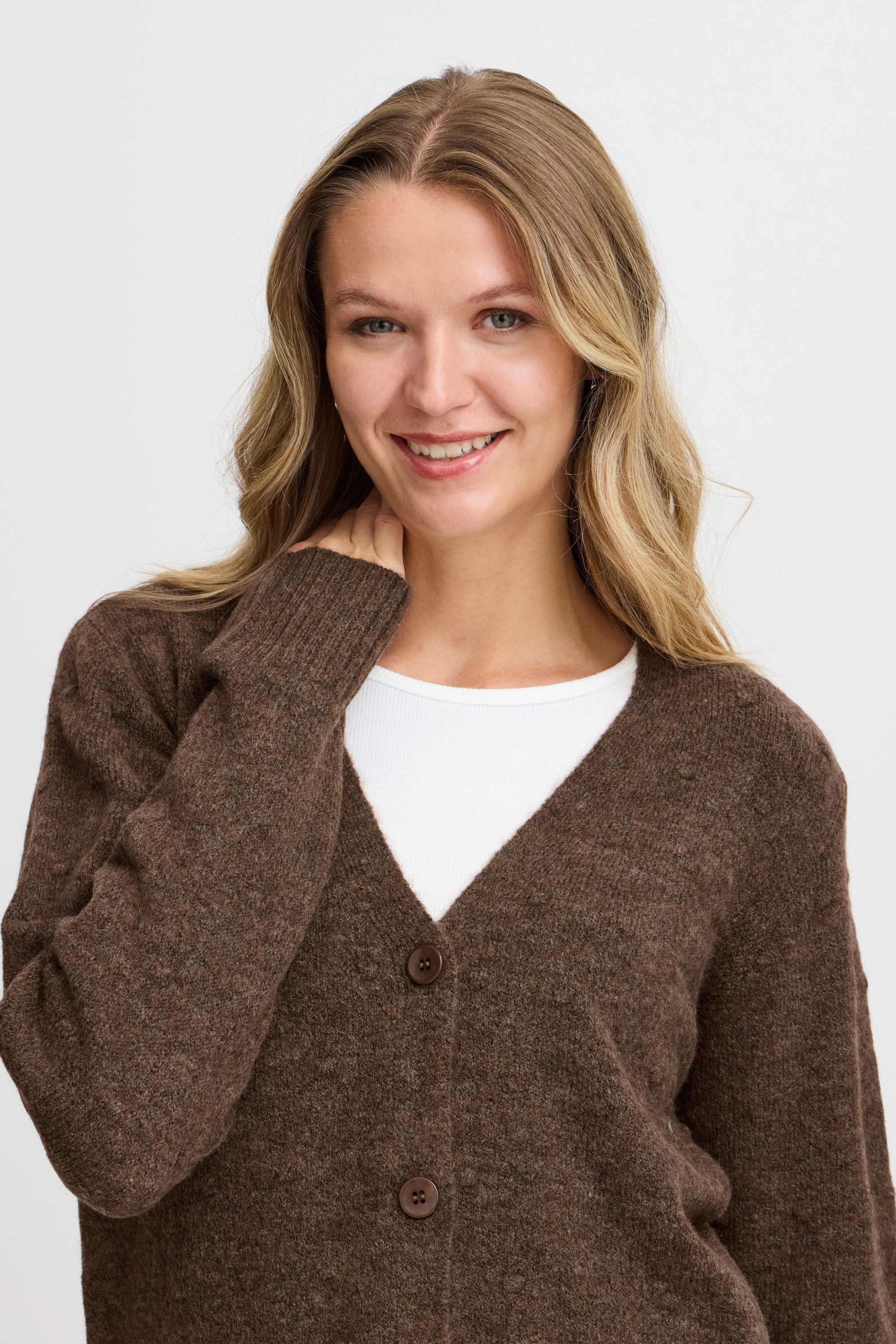 fransa Blusentop Strickjacke günstig online kaufen