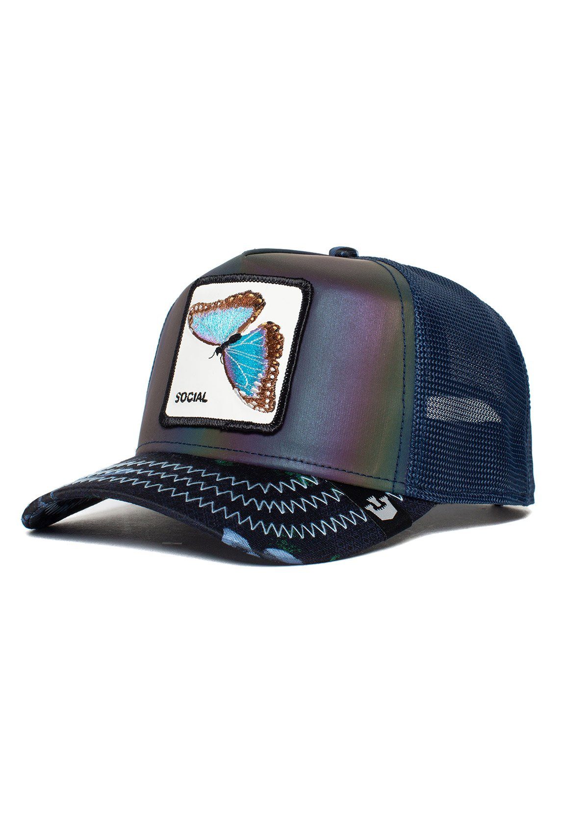 GOORIN Bros. Trucker Cap Goorin Bros. Trucker Cap SOIREES FOR DAYS Blue Mehrfarbig
