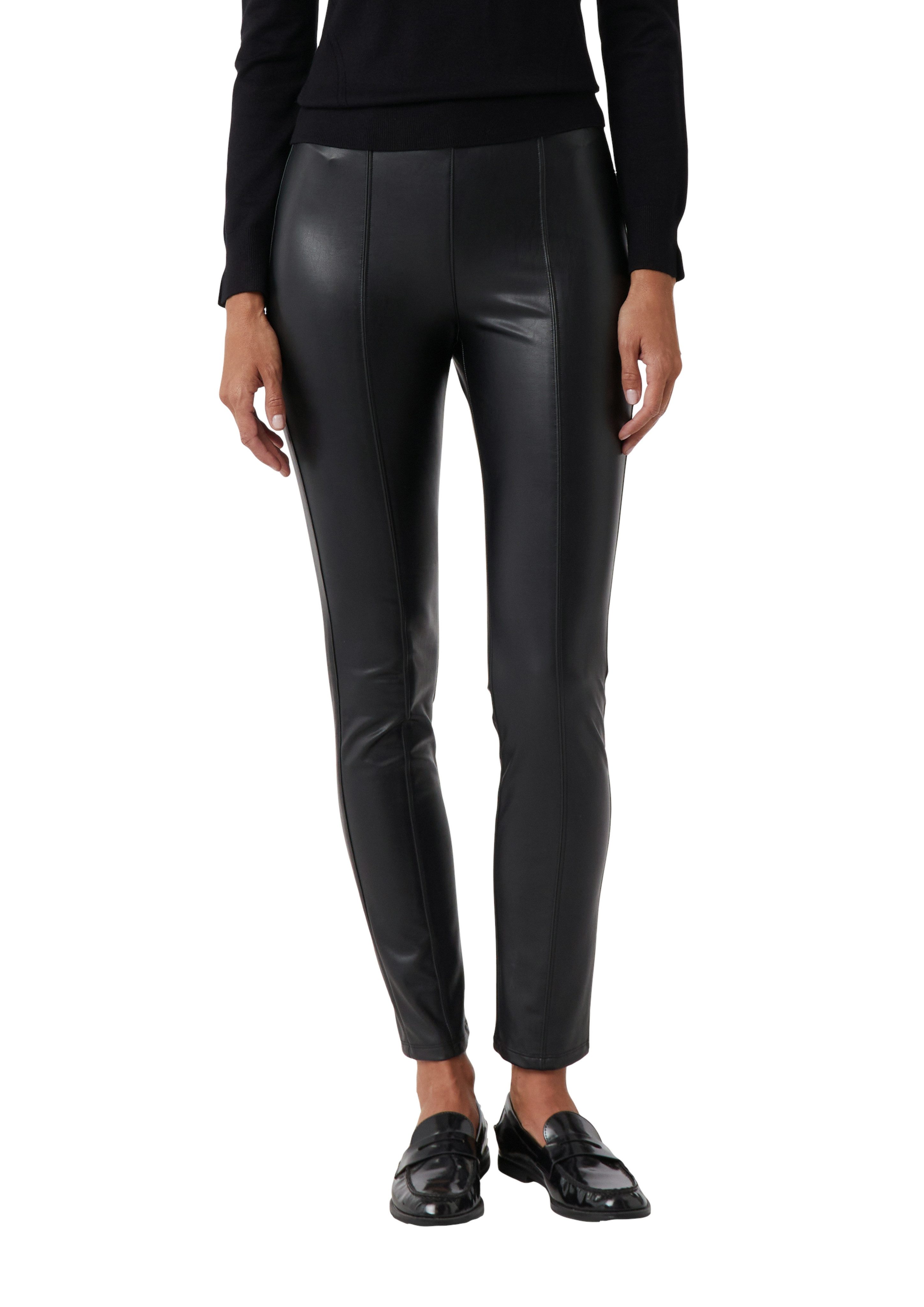 comma Leggings aus Lederimitat, Slim Fit günstig online kaufen