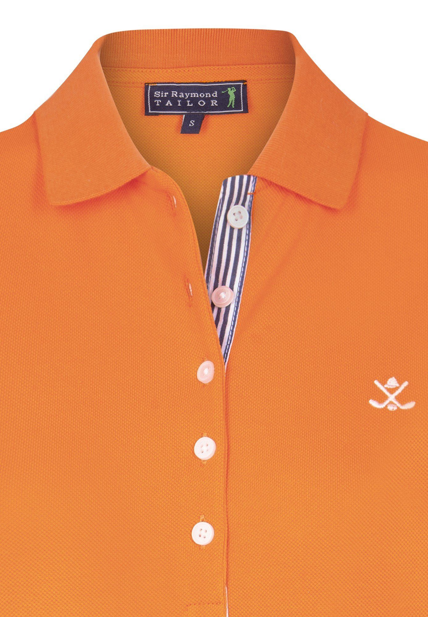 Sir Raymond Tailor Violetta Orange Poloshirt