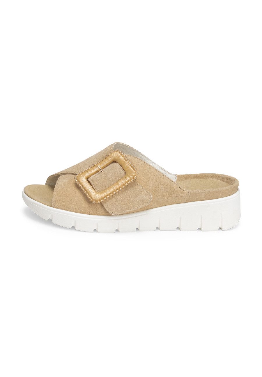 vitaform Damenschuhe Pantolette Veloursleder Pantolette günstig online kaufen