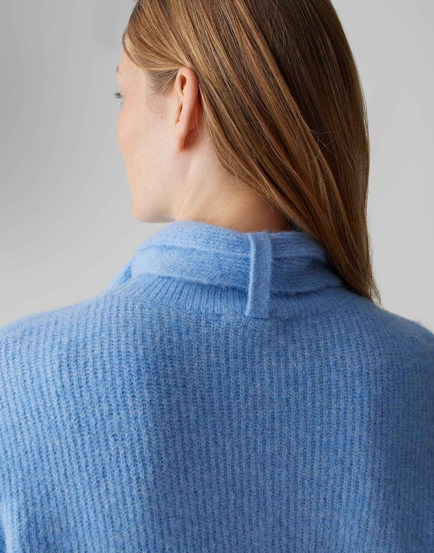 OPUS Strickpullover PARF Regular im Alpaka Wollmix lockere Passform, weicher Griff