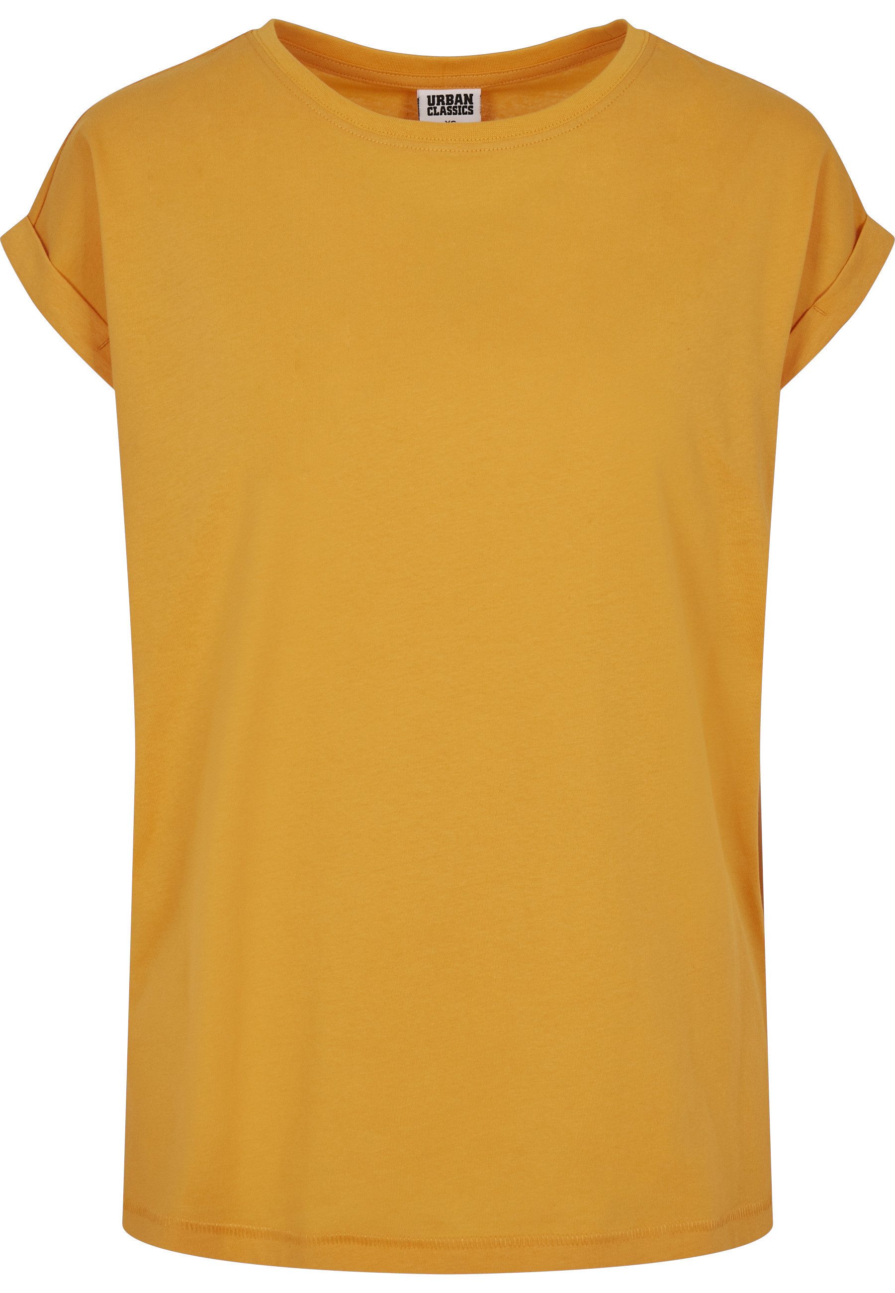 URBAN CLASSICS Kurzarmshirt Urban Classics Damen Ladies Extended Shoulder Tee (1-tlg)
