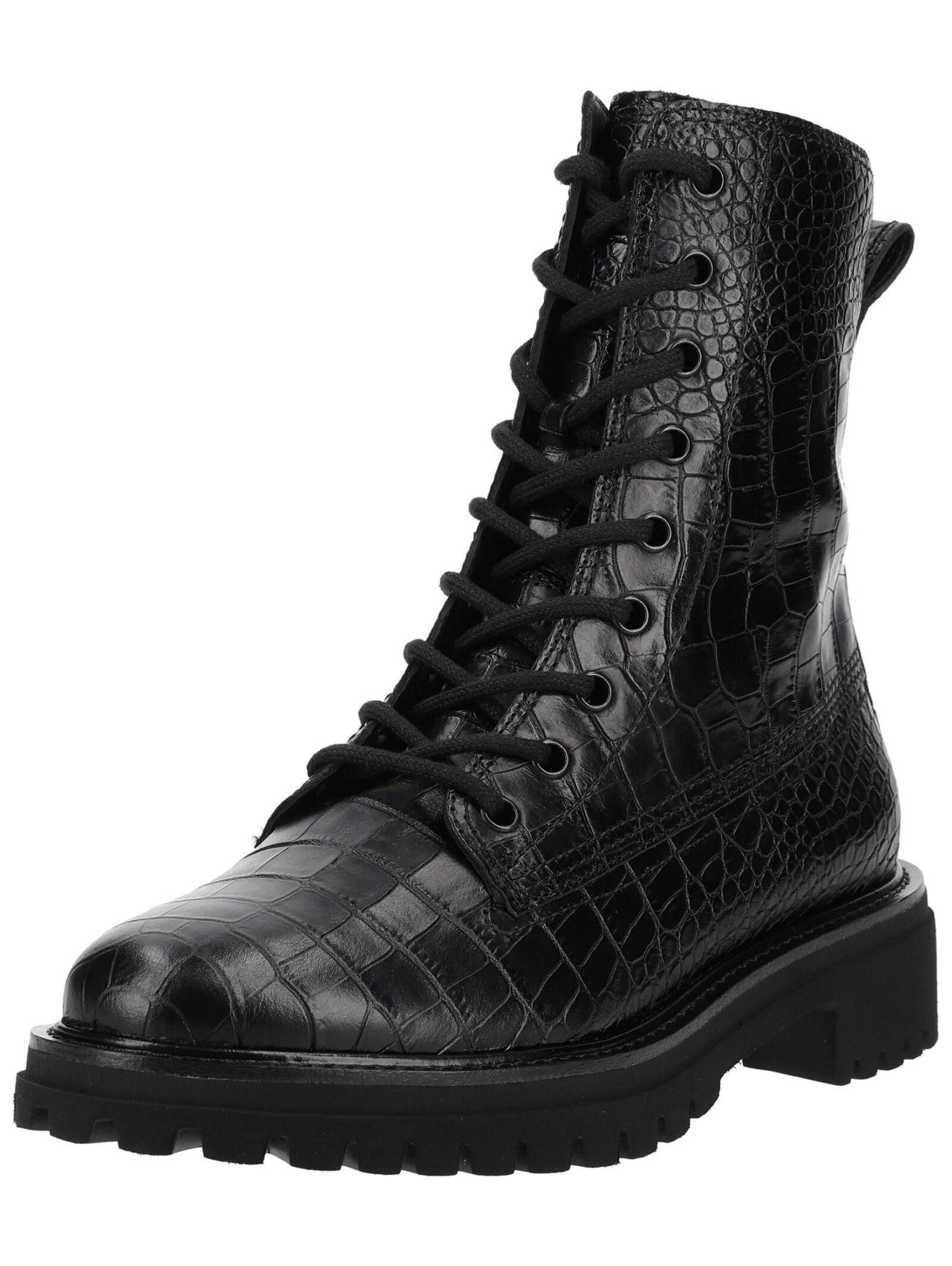 Paul Green Paul Green Stiefelette Glattleder Schnürstiefelette