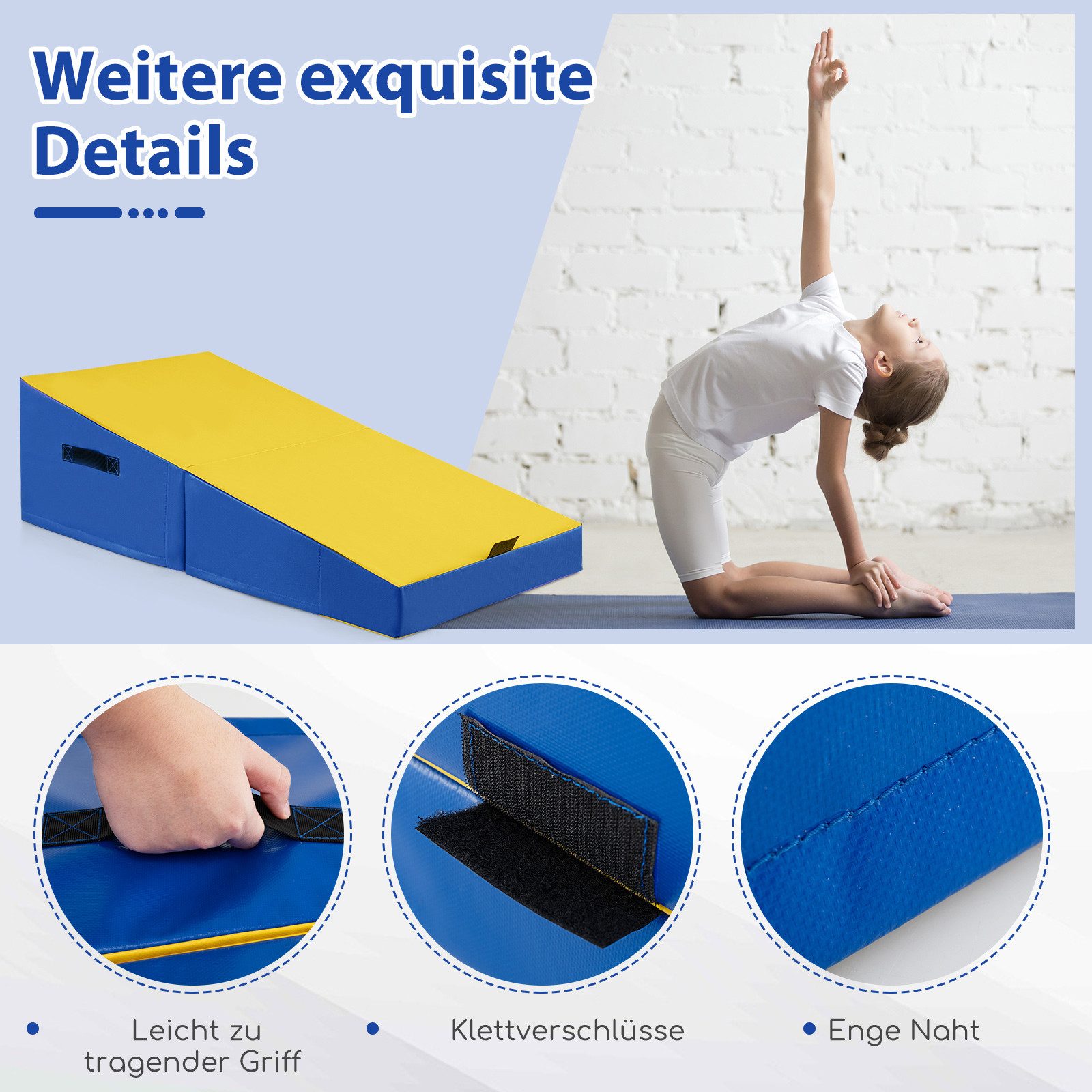 COSTWAY Gymnastikmatte