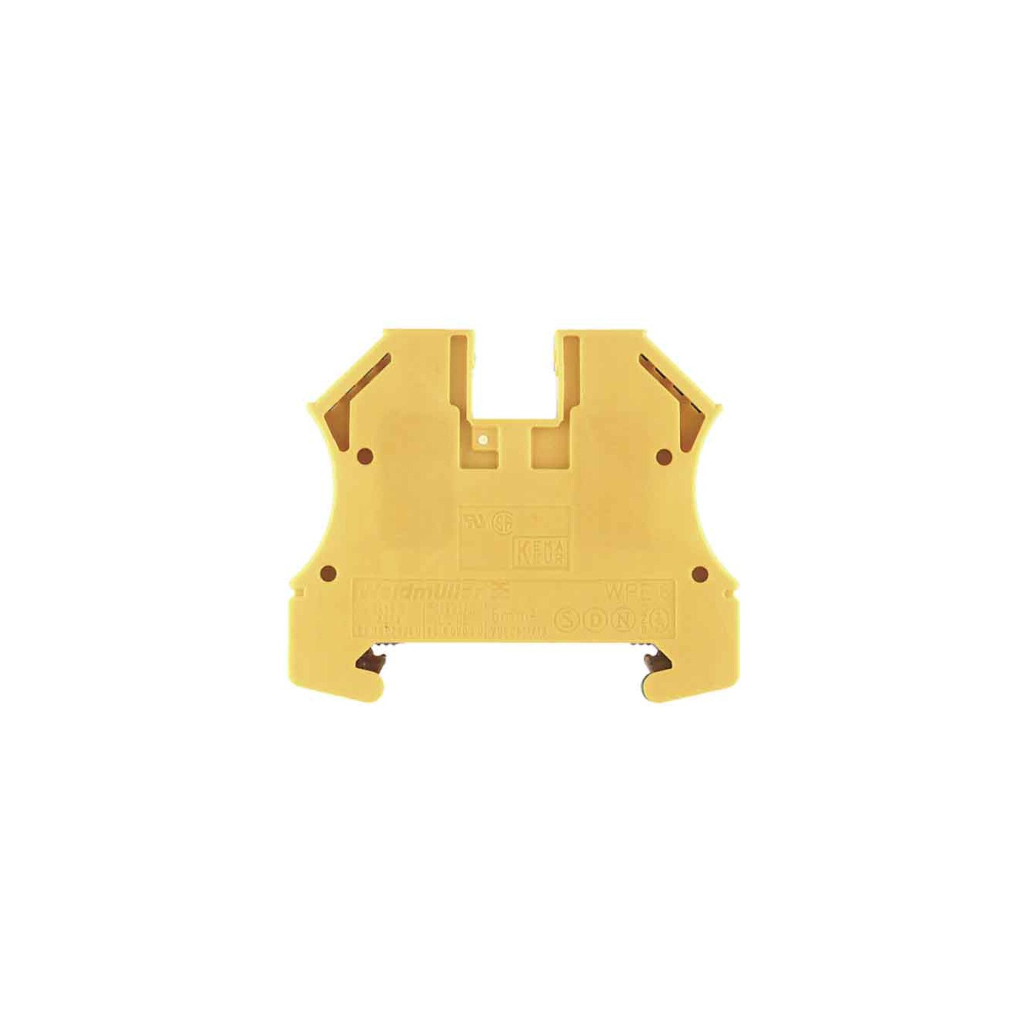 Weidmüller Verbindungsklemme Weidmüller Schutzleiterklemme 56x7,9x47mm WPE 6