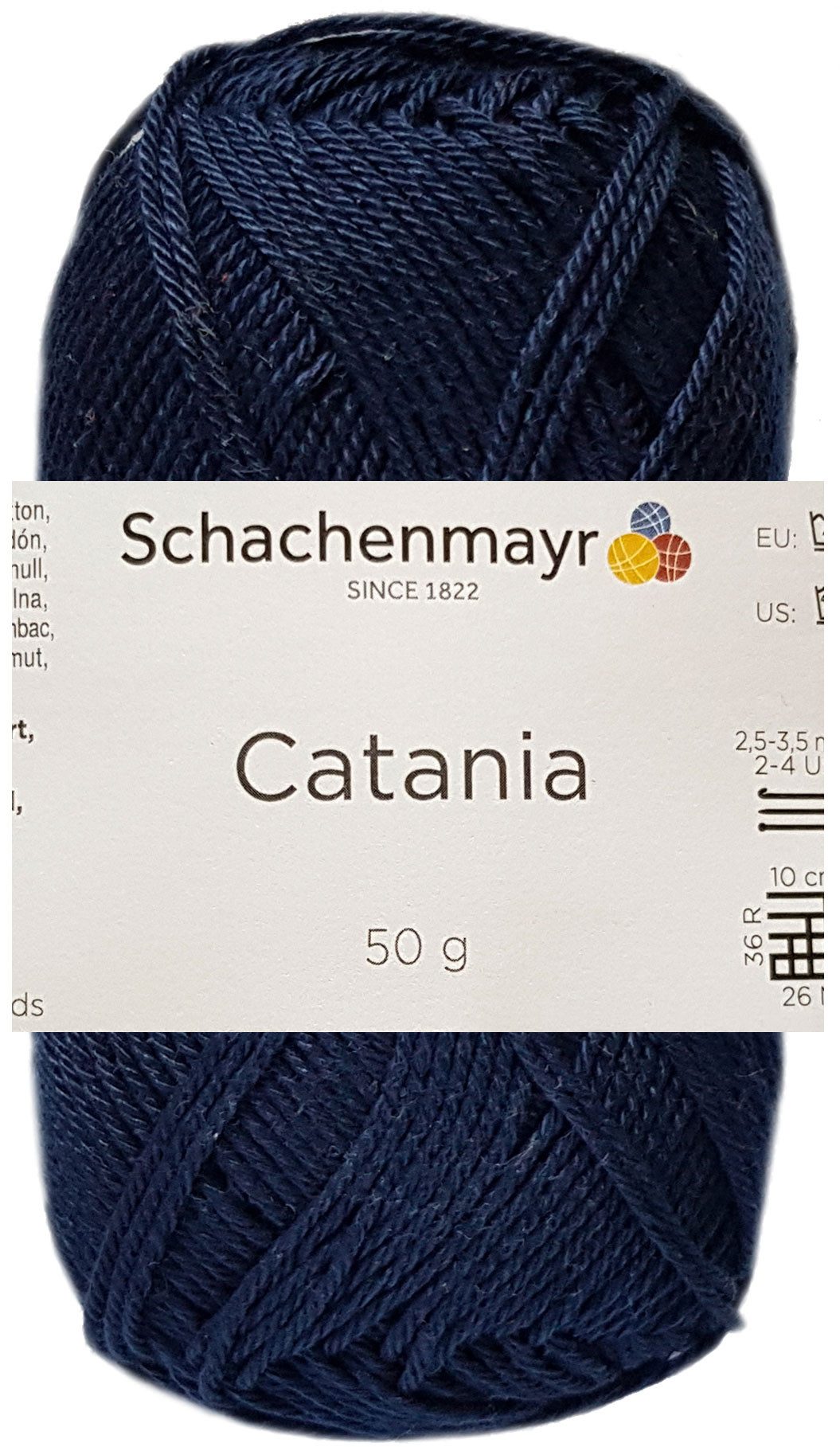 Schachenmayr 50 Gramm Schachenmayr Catania Farbauswahl Bastelgarn, 125 m