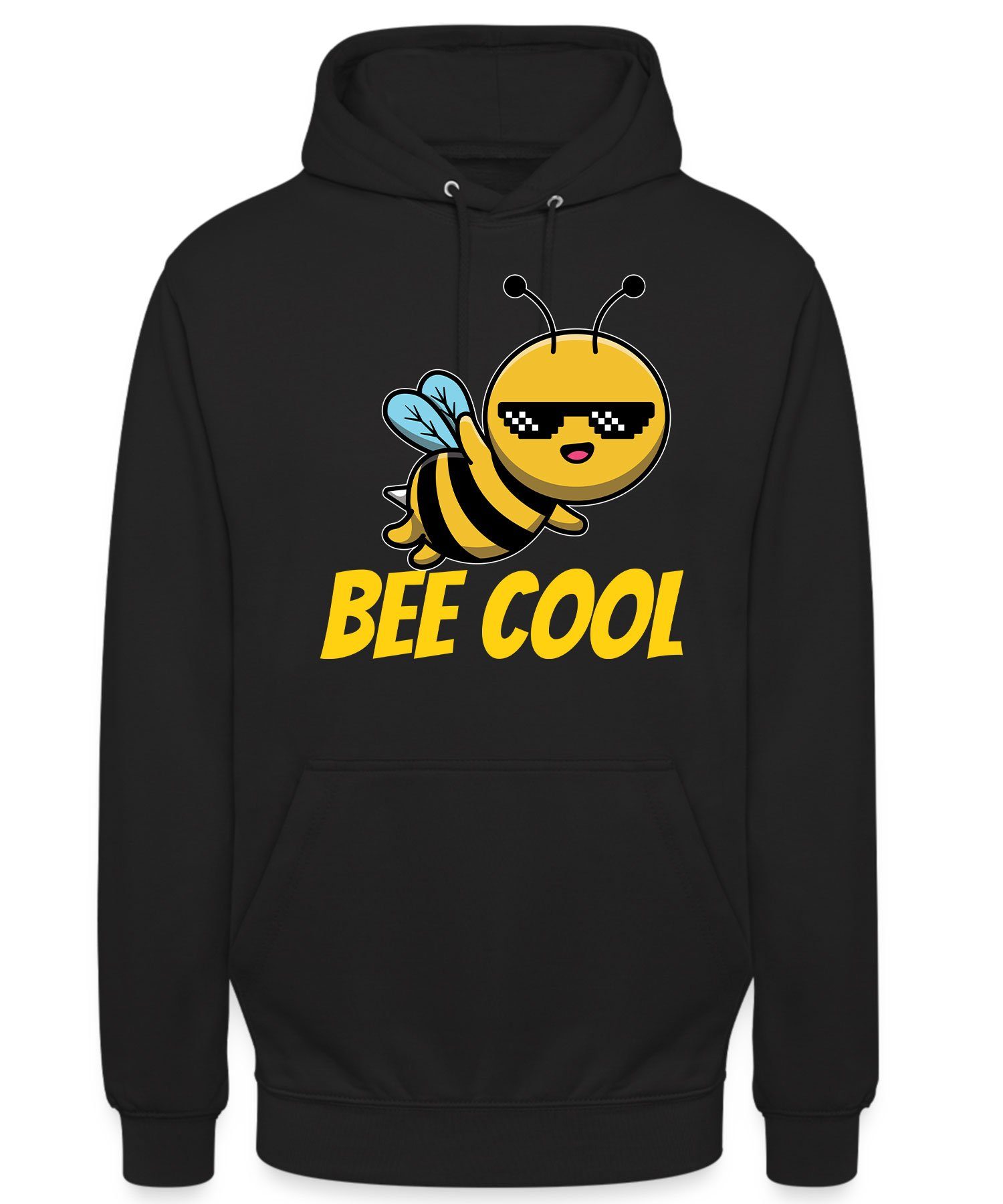 Imker Honig (1-tlg) Hoodie Kapuzenpullover Unisex Biene - Bienenzüchter Schwarz Formatee Cool Quattro Be