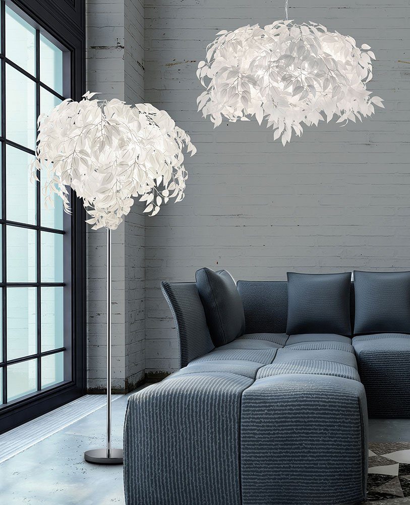 Warmweiß, Leuchtmittel etc-shop Modern Blätterlampe Decke inklusive, Pendelleuchte hängend Deckenlampe LED Wohnzimmer Pendelleuchte,