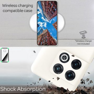 Nalia Smartphone-Hülle OnePlus 10 Pro, Ultra Dünne 0,5mm Hülle / Mattes Hardcase / Silk Touch / Extra Leicht