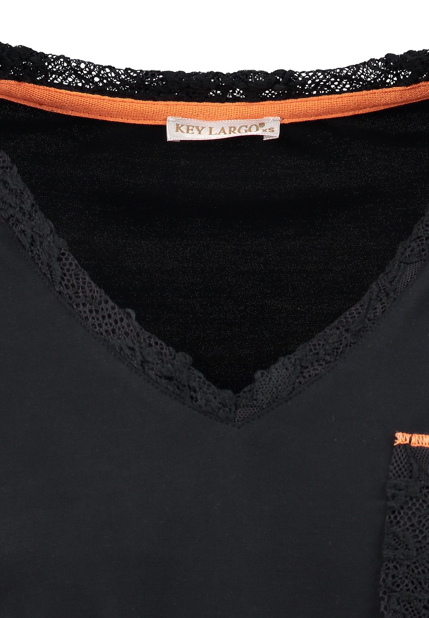 Key Largo T-Shirt WT LACE v-neck (1er) – Bild 3 von 5