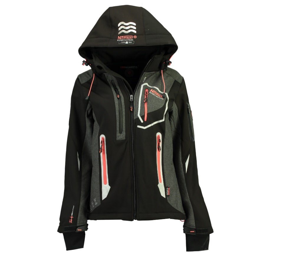 Softshelljacke Damen Softshell Outdoor Wander Sport Jacke