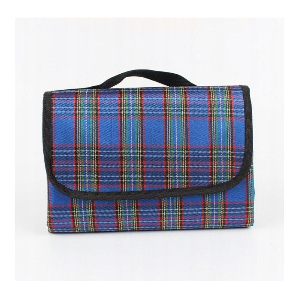 Picknickdecke Picknick Decke Stranddecke 145x175 cm gefaltet mit Tragegriff 20x24 cm, WS-Trend