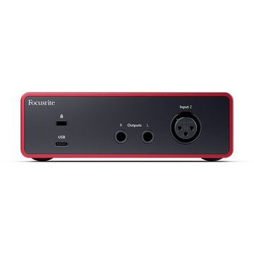 Focusrite Digitales Aufnahmegerät (Scarlett Solo Studio 4th Gen with CM25 MKIII & SH-450 - USB Audio)
