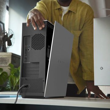 HP TE02-1001ng Gaming-PC (Intel Core i7 13700, NVIDIA GeForce RTX 4070 Ti 12 GB, 32 GB RAM, 1000 GB SSD, 92 mm 2 Heatkit-Nicht-RGB-Luftkühlung)
