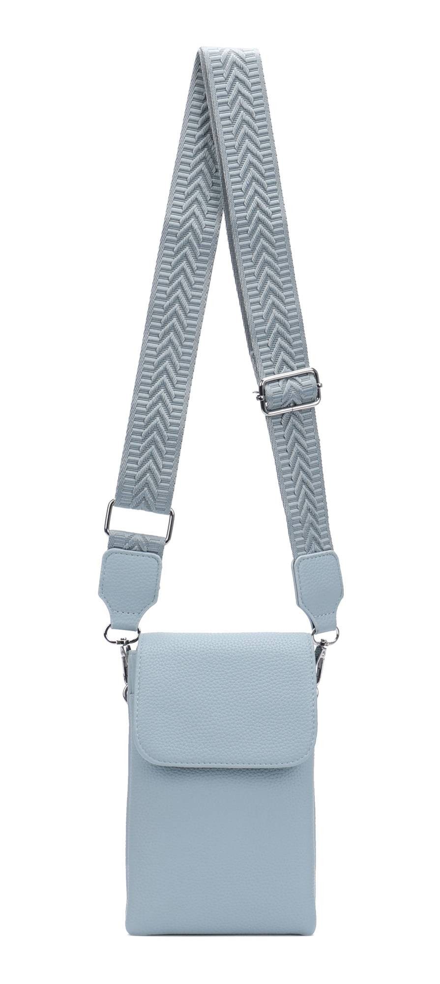 Geldbörse Damen Tasche Handytasche Brusttasche Crossbody Umhängetasche Crossover