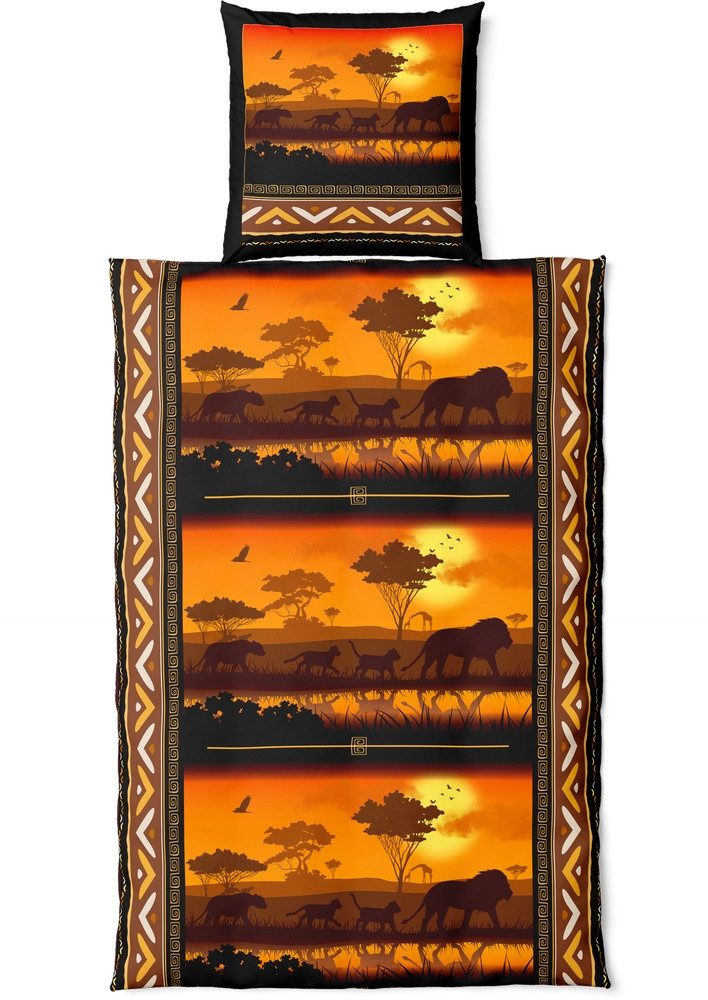 VertriebsArena GmbH Bettwäsche Mf Bettwäsche Safari günstig online kaufen