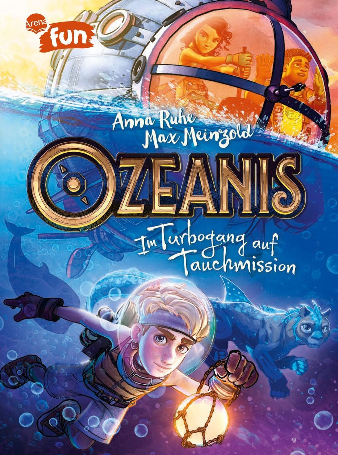 Comic Ozeanis (3). Im Turbogang auf Tauchmission Bildgewaltige und hochspann Anna Ruhe