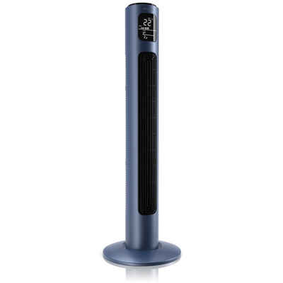 Brandson Turmventilator, Oszillation 65°, Timer, Fernbedienung, Standventilator 96cm, Blau