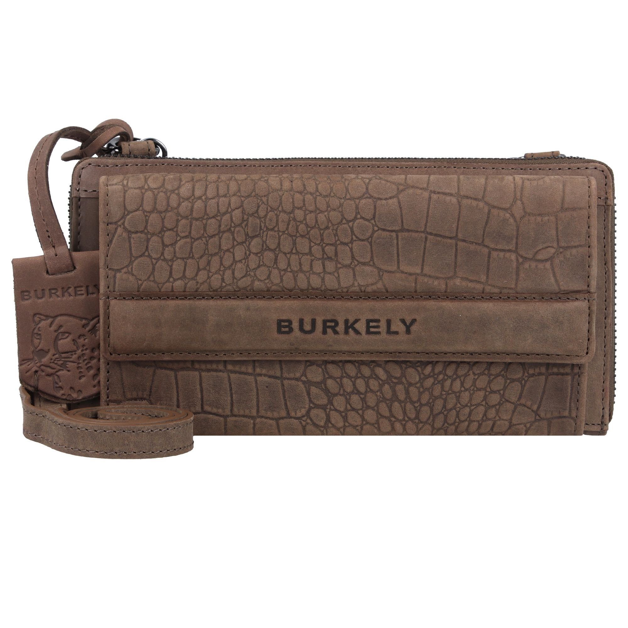 Burkely Geldbörse Casual Carly, Leder moon grey