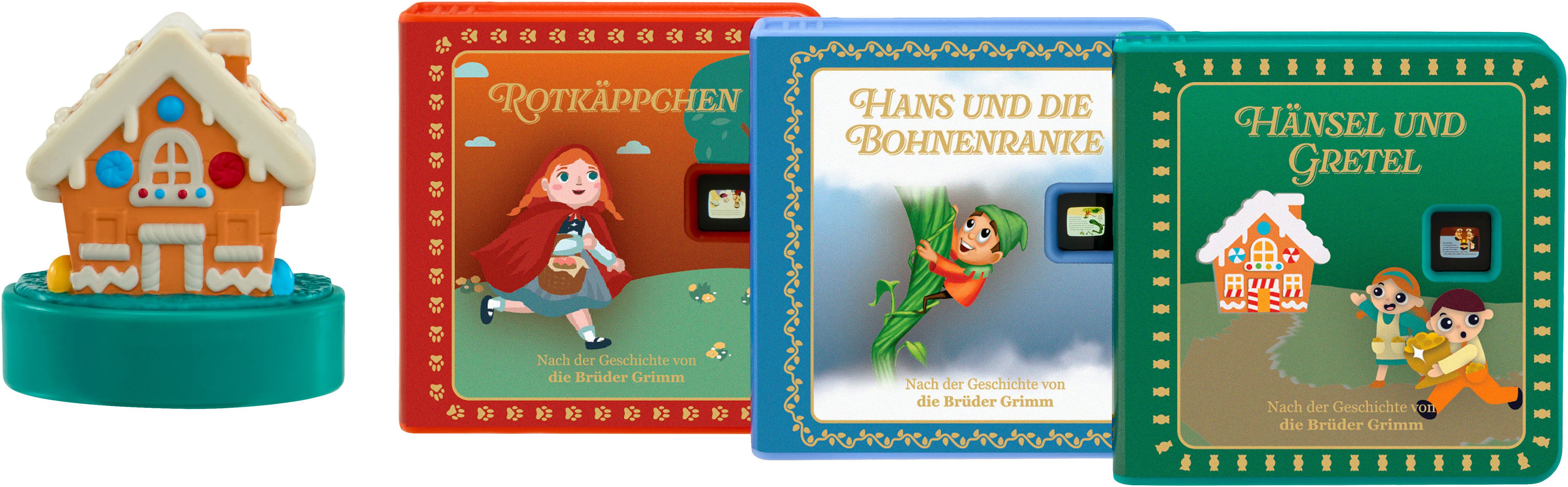 Little Tikes® Hörspielkassette Story Dream Machine, Grimm's Märchen Kollektion, (Set, 4-St), passend für Story Dream Machine