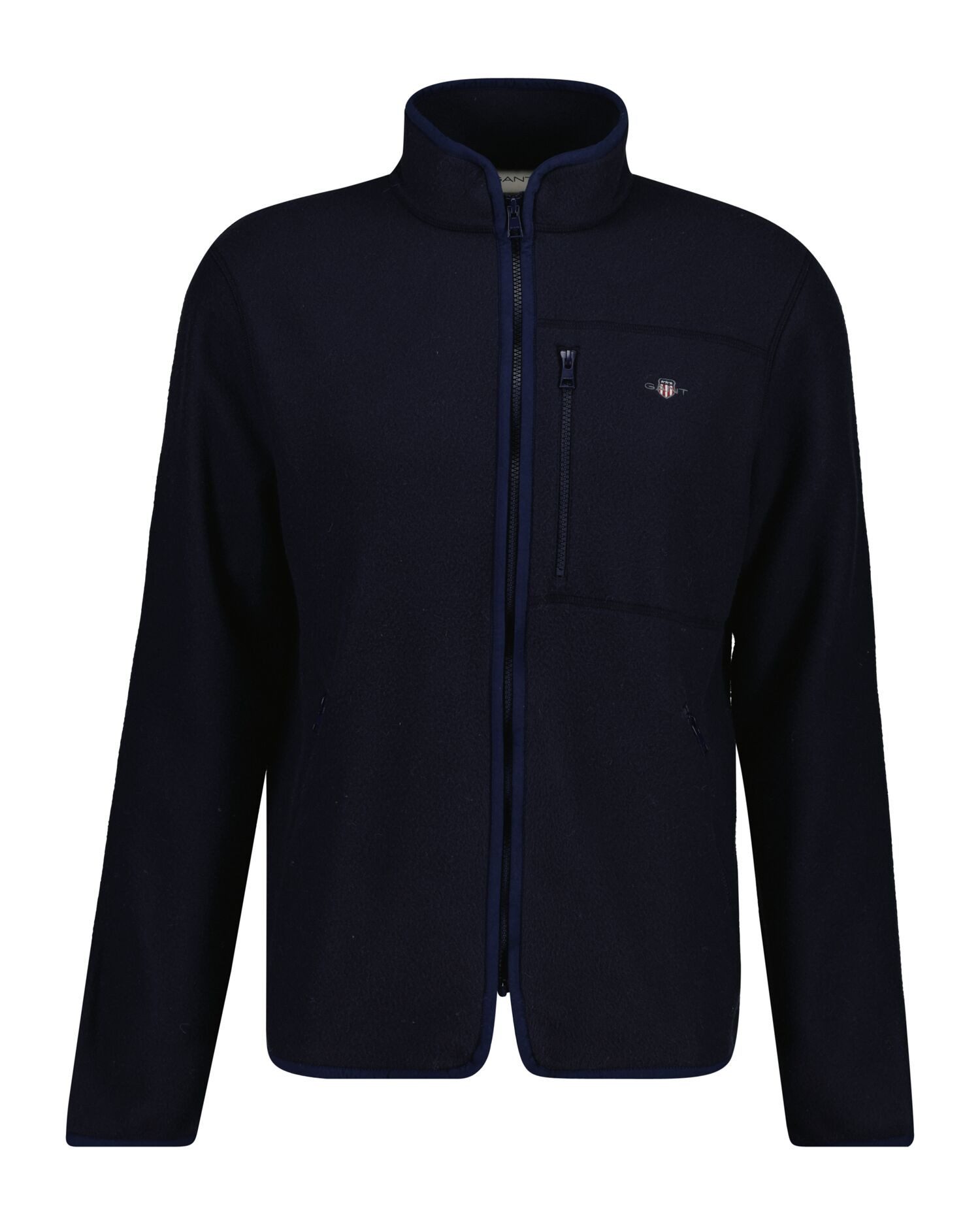 Gant Fleecejacke MICRO FLEECE Stehkragen, regular günstig online kaufen