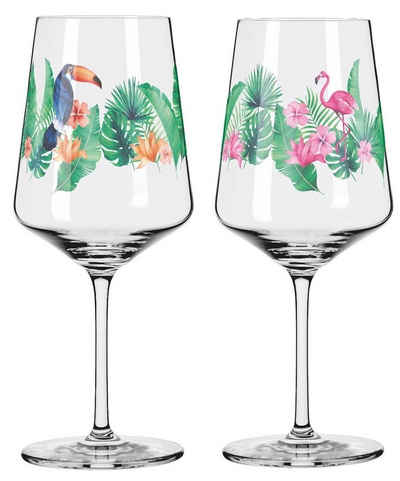 Ritzenhoff Aperitifglas Sommertau, Glas, Mehrfarbig H:22.5cm D:9cm Glas