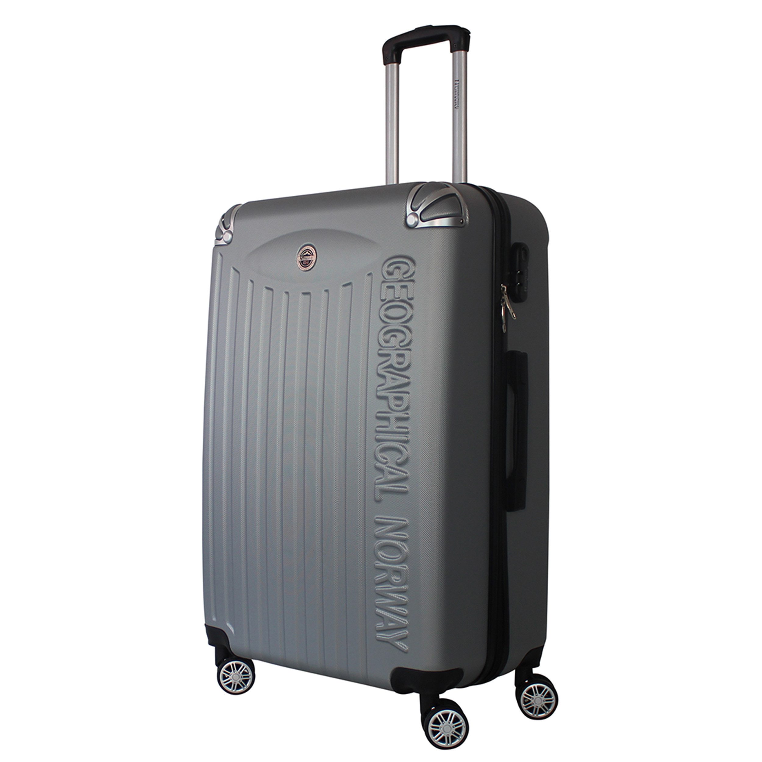 Geographical Norway Kofferset Robuste Rollkoffer Softless, 4 Rollen, (3 tlg günstig online kaufen