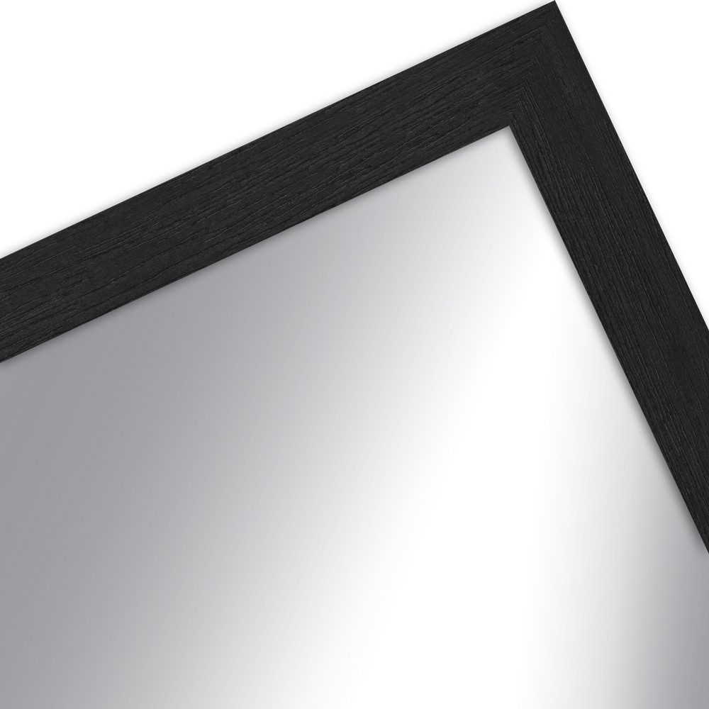 WANDStyle Wandspiegel H960, Schwarz, gemasert, aus günstig online kaufen