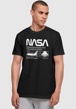 ABSOLUTE CULT T-Shirt ABSOLUTE CULT Herren Nasa - Space Shuttle Program Basic T-Shirt (1-tlg)