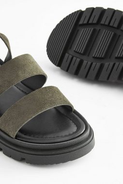 Next Forever Comfort® Profil-Sandalen mit Knöchelriemen Keilsandalette (1-tlg)