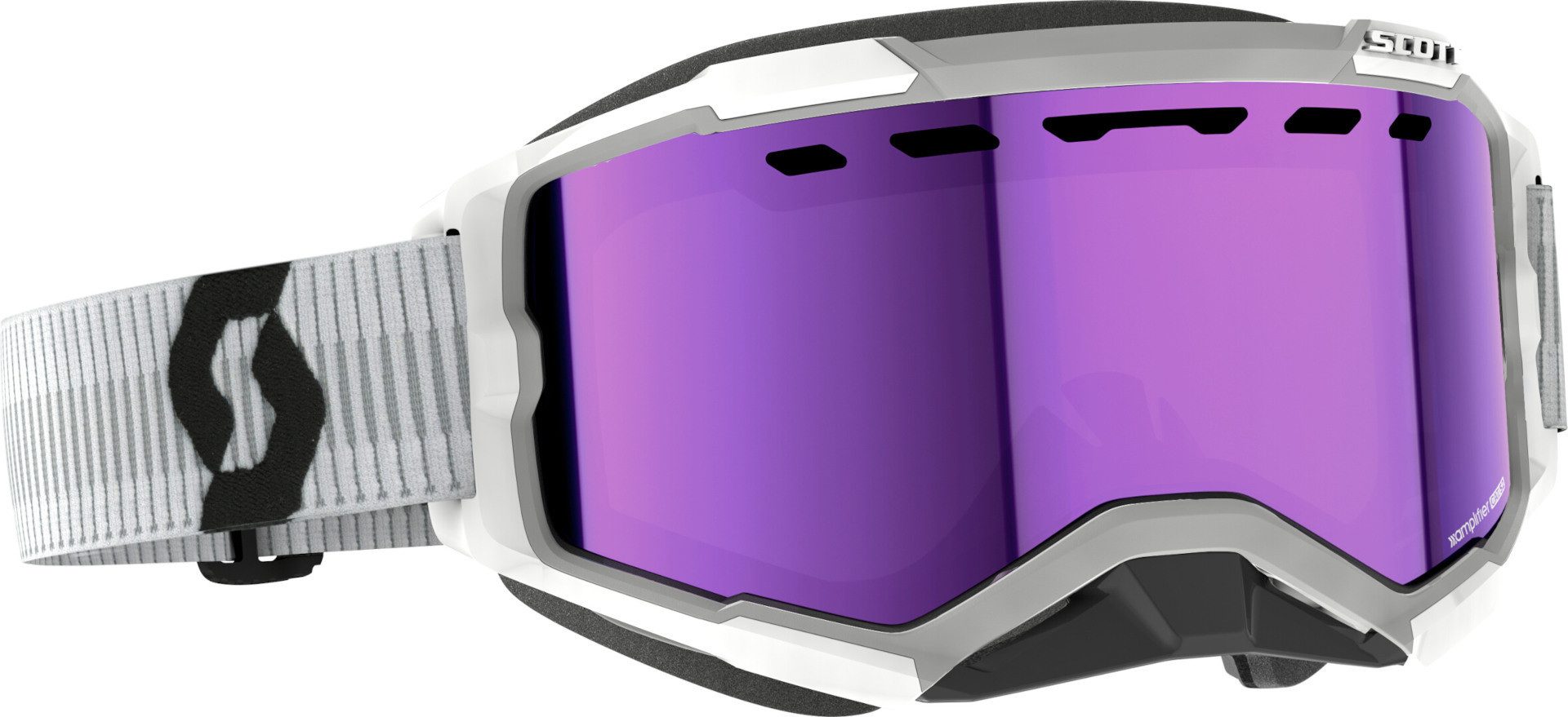 Scott Skibrille Fury Weiße Ski Brille