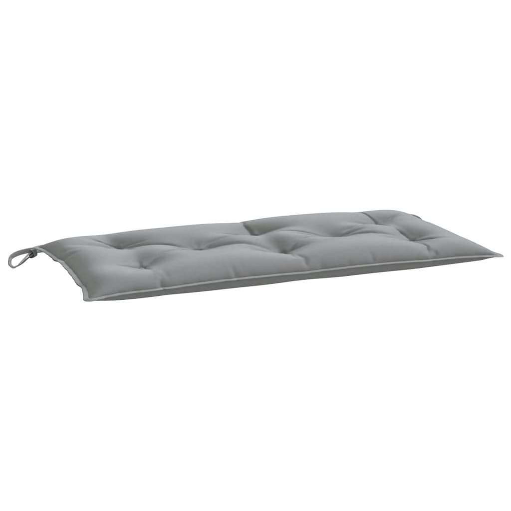 vidaXL Sitzauflage Gartenbank-Auflage Grau 110x50x7 cm günstig online kaufen