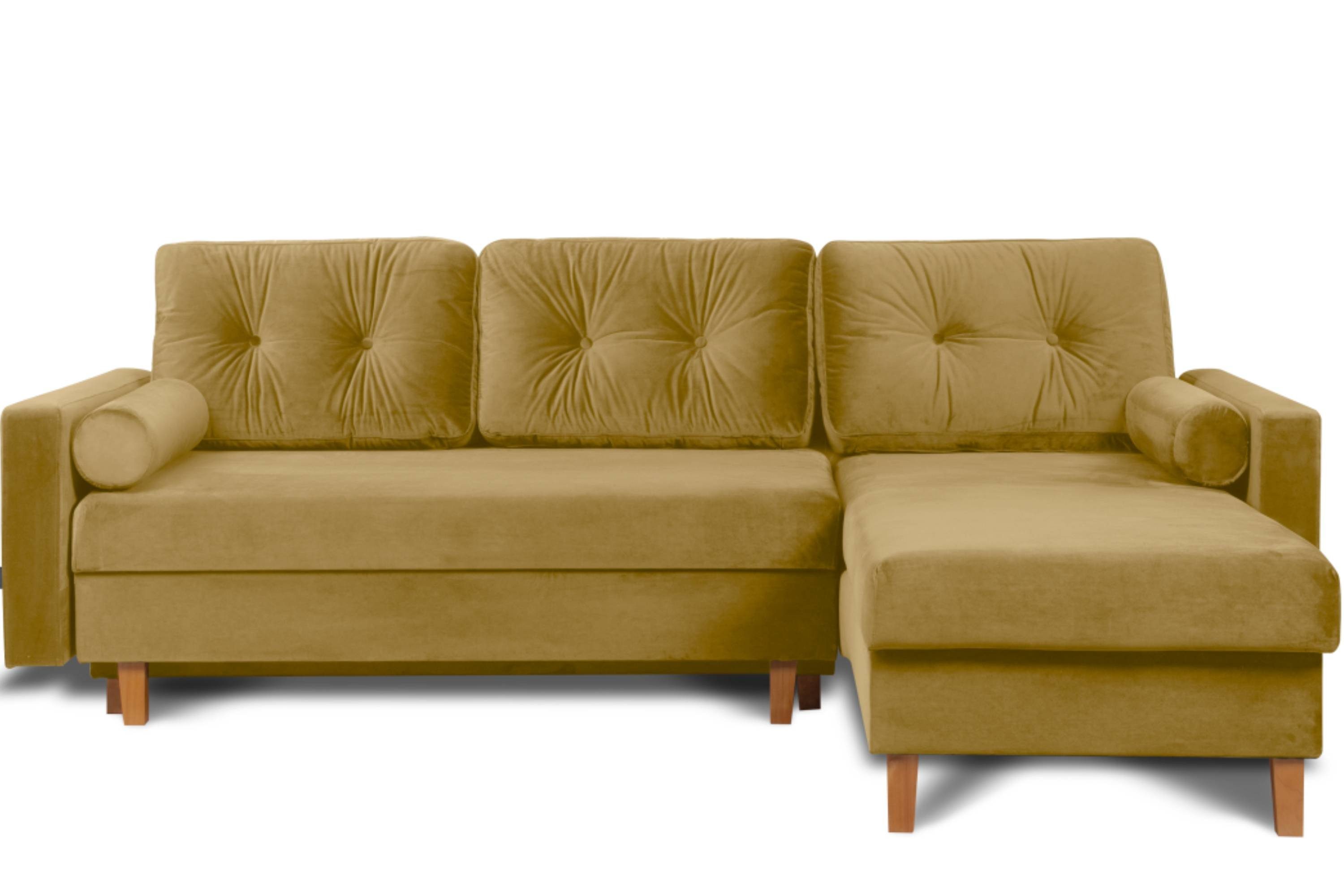 KONSIMO® Ecksofa ERISO Universalecke mit Ottomane, ausziehbare Liegfläche 2 günstig online kaufen