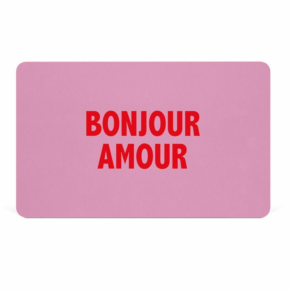 PPD Frühstücksbrett Bonjour Amour D@H Tray, Kunststoff