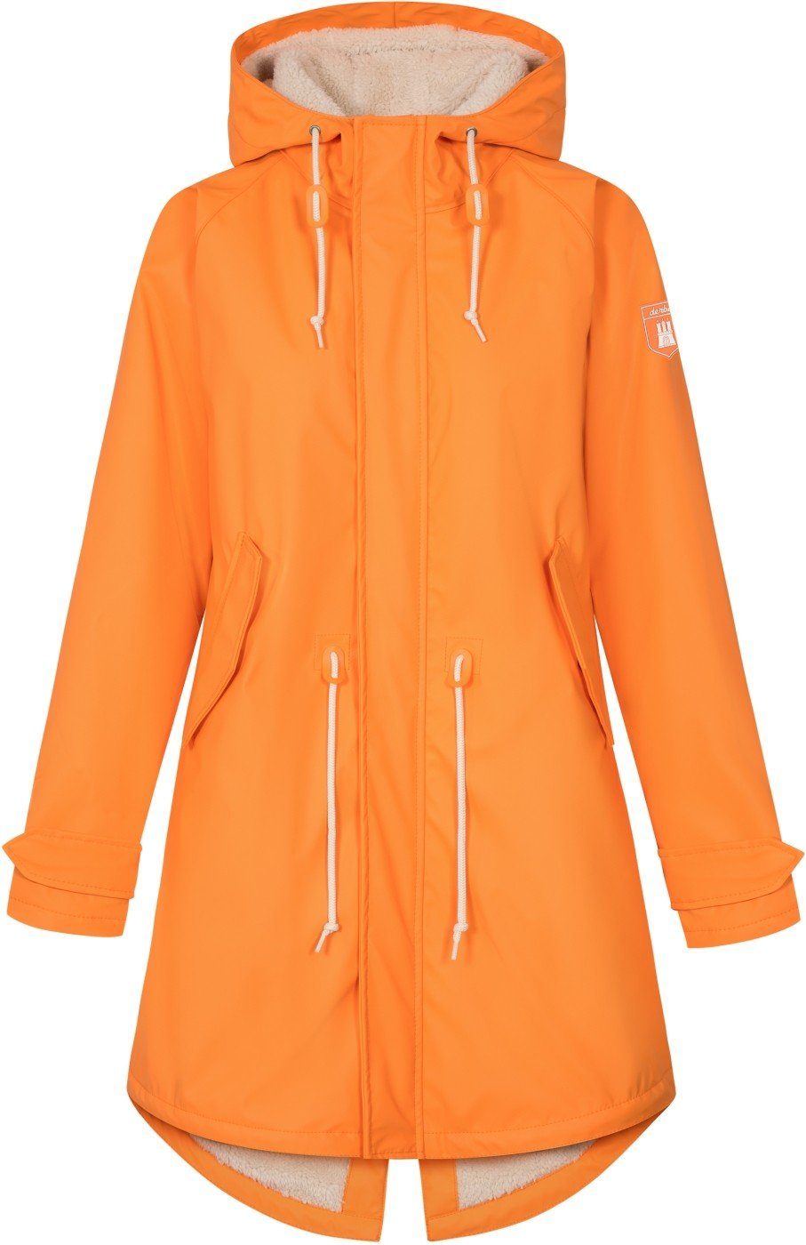 orange/off sun Cozy PU Friese Parka Derbe Tidaholm white