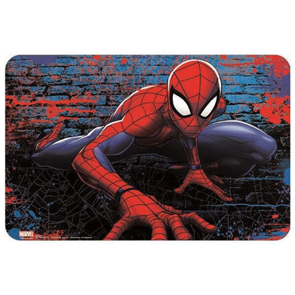 Spiderman Tischdecke Spiderman Bricks Tischset Untersetzer 43x28 cm (1-tlg)