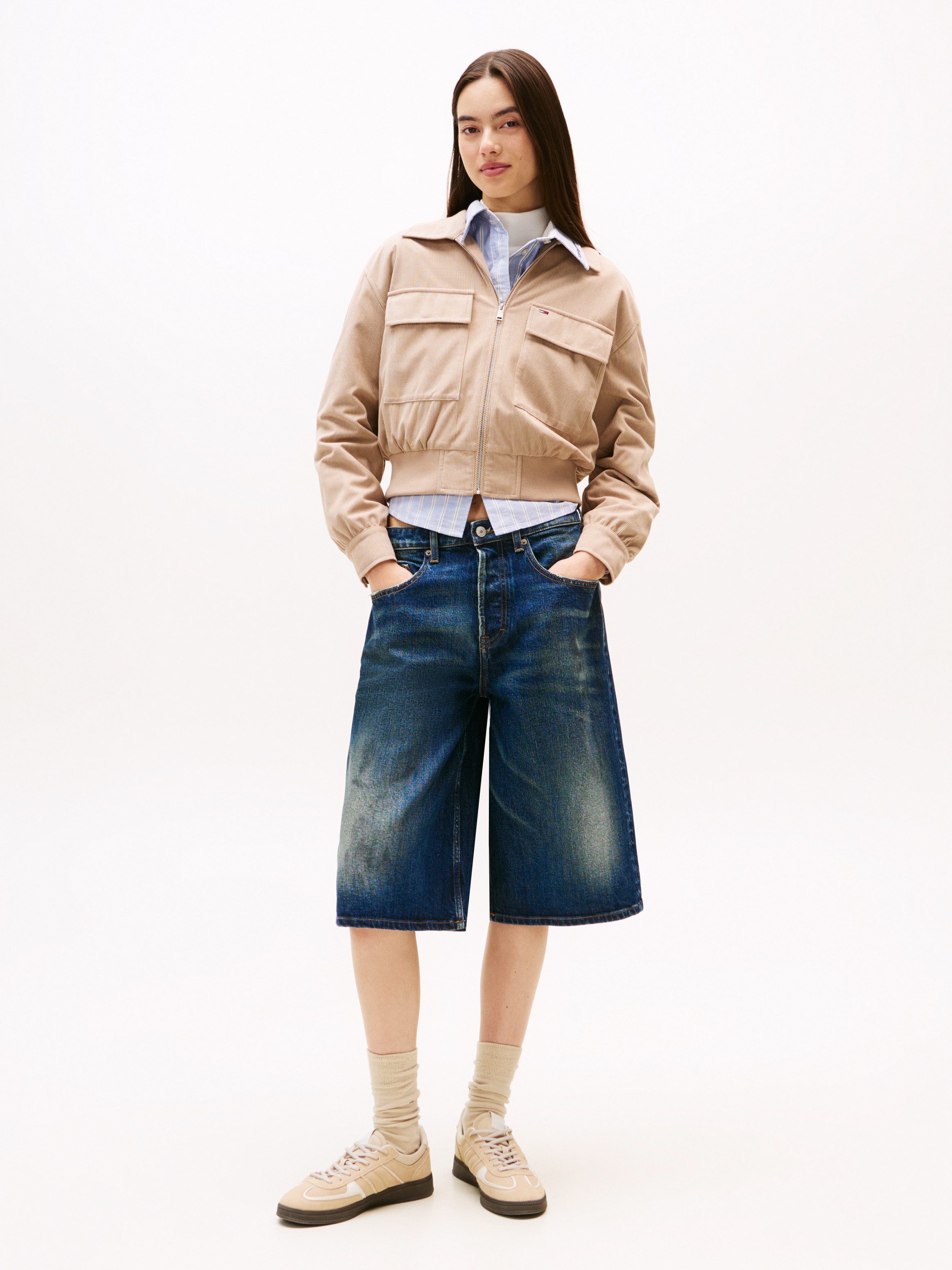 Tommy Jeans Blouson TJW CORD COACH JACKET IM