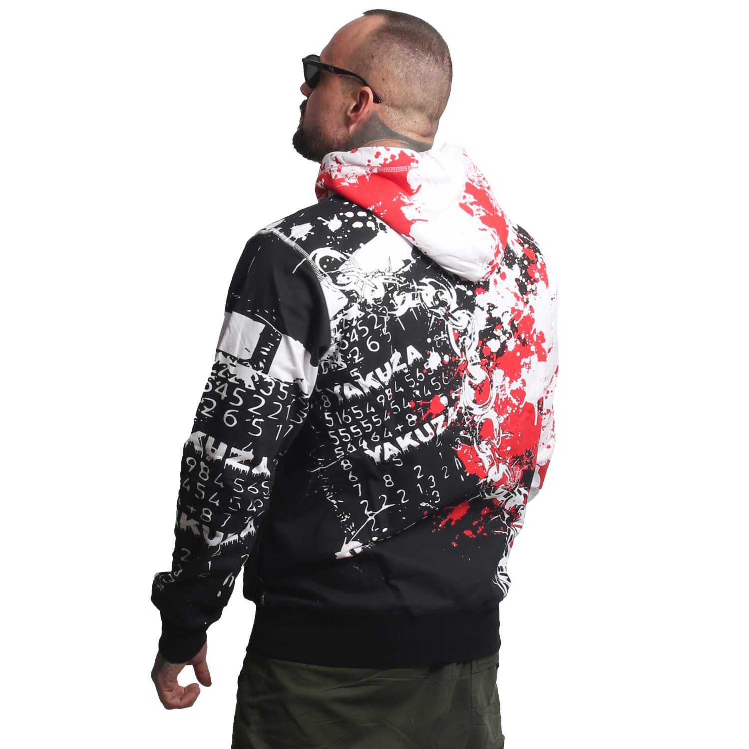 YAKUZA Hoodie Rush Allover günstig online kaufen
