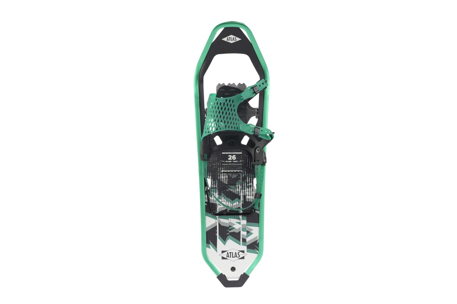 ATLAS Schneeschuhe RANGE TRAIL 26, All-Terrain-tauglich, ergonomisches Design, kompakte Bauweise
