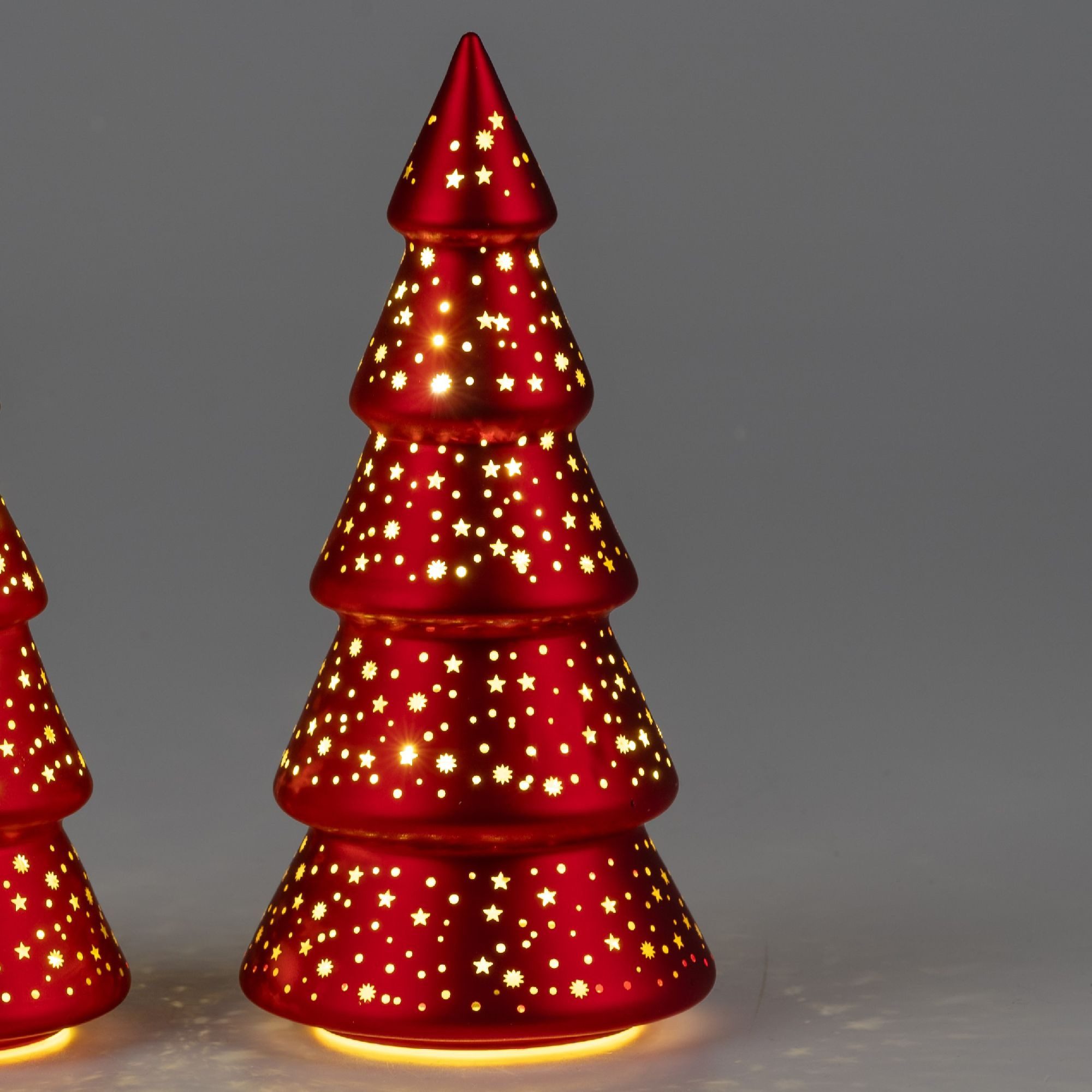 Kunstbaum Sterne, formano, Höhe 25 cm, Mit Timerfunktion, Rot, Motiv: Stern günstig online kaufen