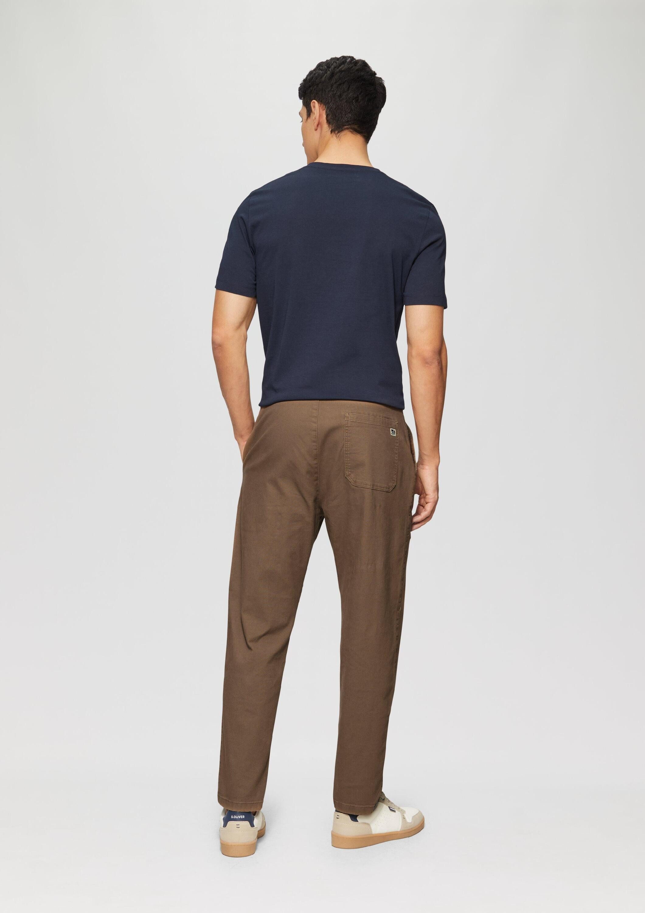 s.Oliver Chinos Hose DETROIT Detroit: Chinohose im Relaxed Fit aus Baumwollstretch
